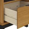 Stella Homewares Bedside Cabinet FLAM 40x35x50 cm Solid Wood Pine