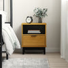 Stella Homewares Bedside Cabinet FLAM 40x35x50 cm Solid Wood Pine