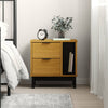 Stella Homewares Bedside Cabinet FLAM 49x35x50 cm Solid Wood Pine