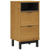Stella Homewares Bedside Cabinet FLAM 40x35x80 cm Solid Wood Pine