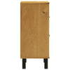 Stella Homewares Bedside Cabinet FLAM 40x35x80 cm Solid Wood Pine