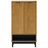 Stella Homewares Shoe Cabinet FLAM 59.5x35x107 cm Solid Wood Pine