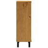 Stella Homewares Shoe Cabinet FLAM 59.5x35x107 cm Solid Wood Pine