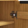 Stella Homewares Shoe Cabinet FLAM 59.5x35x107 cm Solid Wood Pine