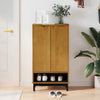 Stella Homewares Shoe Cabinet FLAM 59.5x35x107 cm Solid Wood Pine
