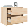 Stella Homewares Bedside Cabinet 40x31x35.5 cm Solid Wood Pine