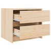 Stella Homewares Bedside Cabinet 40x31x35.5 cm Solid Wood Pine