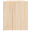 Stella Homewares Bedside Cabinet 40x31x35.5 cm Solid Wood Pine
