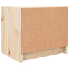 Stella Homewares Bedside Cabinet 40x31x35.5 cm Solid Wood Pine