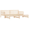 Stella Homewares Daybed with Trundle without Mattress 90x190 cm Solid Wood
