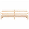 Stella Homewares Daybed with Trundle without Mattress 90x190 cm Solid Wood