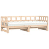 Stella Homewares Daybed with Trundle without Mattress 90x190 cm Solid Wood