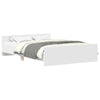 Stella Homewares Bed Frame without Mattress White 150x200 cm