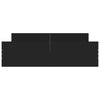 Stella Homewares Bed Frame without Mattress Black 150x200 cm