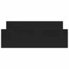 Stella Homewares Bed Frame without Mattress Black 150x200 cm