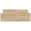 Stella Homewares Bed Frame without Mattress Sonoma Oak 150x200 cm