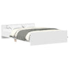 Stella Homewares Bed Frame without Mattress White 135x190 cm