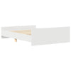 Stella Homewares Bed Frame without Mattress White 135x190 cm