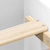 Stella Homewares Bed Frame without Mattress White 135x190 cm