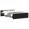 Stella Homewares Bed Frame without Mattress Black 135x190 cm