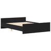 Stella Homewares Bed Frame without Mattress Black 135x190 cm