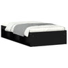 Stella Homewares Bed Frame without Mattress Black 90x190 cm