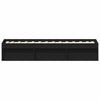 Stella Homewares Bed Frame without Mattress Black 90x190 cm