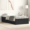 Stella Homewares Bed Frame without Mattress Black 90x190 cm