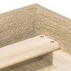 Stella Homewares Bed Frame without Mattress Sonoma Oak 90x190 cm