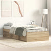 Stella Homewares Bed Frame without Mattress Sonoma Oak 90x190 cm