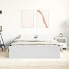 Stella Homewares Bed Frame without Mattress White 135x190 cm