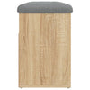 Stella Homewares Shoe Bench Sonoma Oak 82x32x45,5 cm Engineered Wood