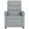 Stella Homewares Electric Massage Recliner Chair Light Grey Fabric
