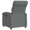 Stella Homewares Electric Massage Recliner Chair Dark Grey Fabric