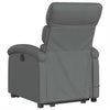 Stella Homewares Stand up Massage Recliner Chair Dark Grey Fabric