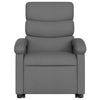 Stella Homewares Stand up Massage Recliner Chair Dark Grey Fabric