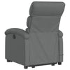 Stella Homewares Electric Stand up Massage Recliner Chair Dark Grey Fabric