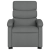 Stella Homewares Electric Stand up Massage Recliner Chair Dark Grey Fabric