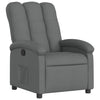 Stella Homewares Recliner Chair Dark Grey Fabric