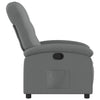 Stella Homewares Recliner Chair Dark Grey Fabric