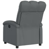 Stella Homewares Recliner Chair Dark Grey Fabric