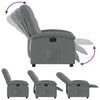 Stella Homewares Recliner Chair Dark Grey Fabric