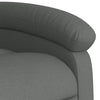Stella Homewares Recliner Chair Dark Grey Fabric
