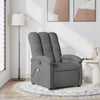 Stella Homewares Massage Recliner Chair Dark Grey Fabric