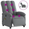 Stella Homewares Electric Massage Recliner Chair Dark Grey Fabric