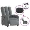 Stella Homewares Electric Massage Recliner Chair Dark Grey Fabric