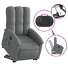 Stella Homewares Stand up Massage Recliner Chair Dark Grey Fabric