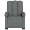 Stella Homewares Stand up Massage Recliner Chair Dark Grey Fabric