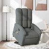 Stella Homewares Stand up Massage Recliner Chair Dark Grey Fabric