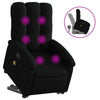 Stella Homewares Stand up Massage Recliner Chair Black Fabric
